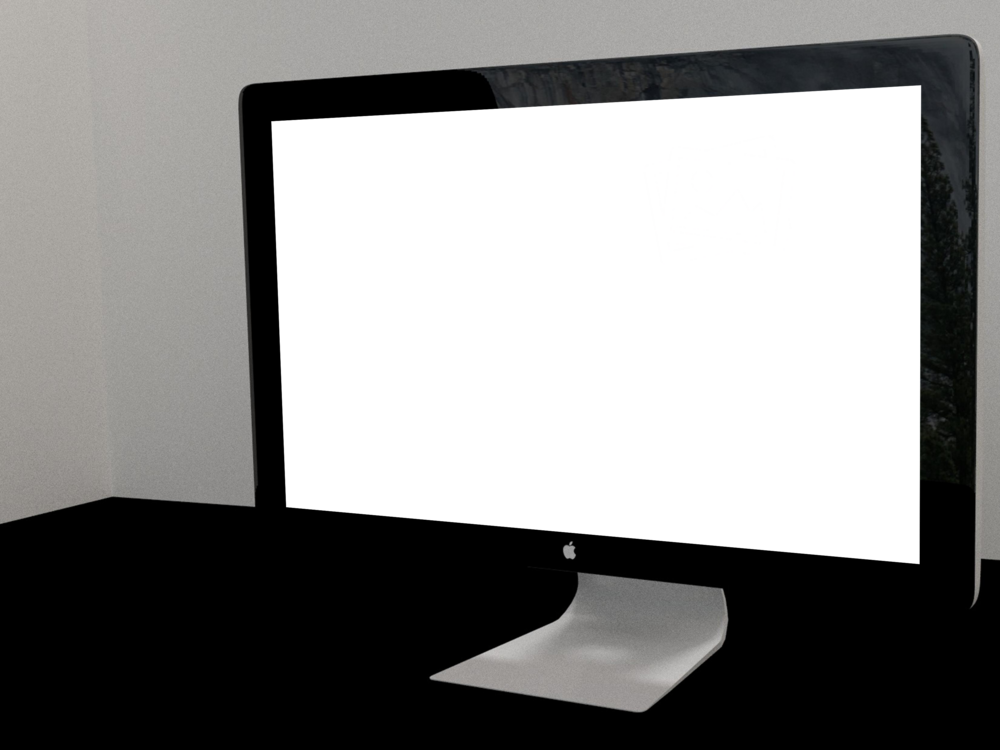 Desktop Mockup: aware desktop