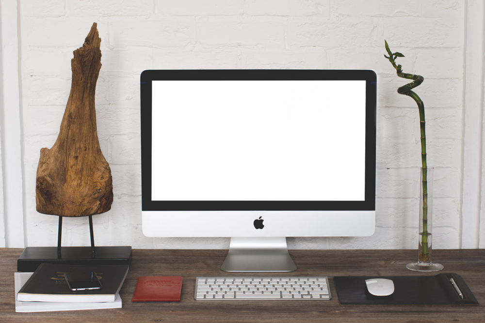 Desktop Mockup: breakable desktop