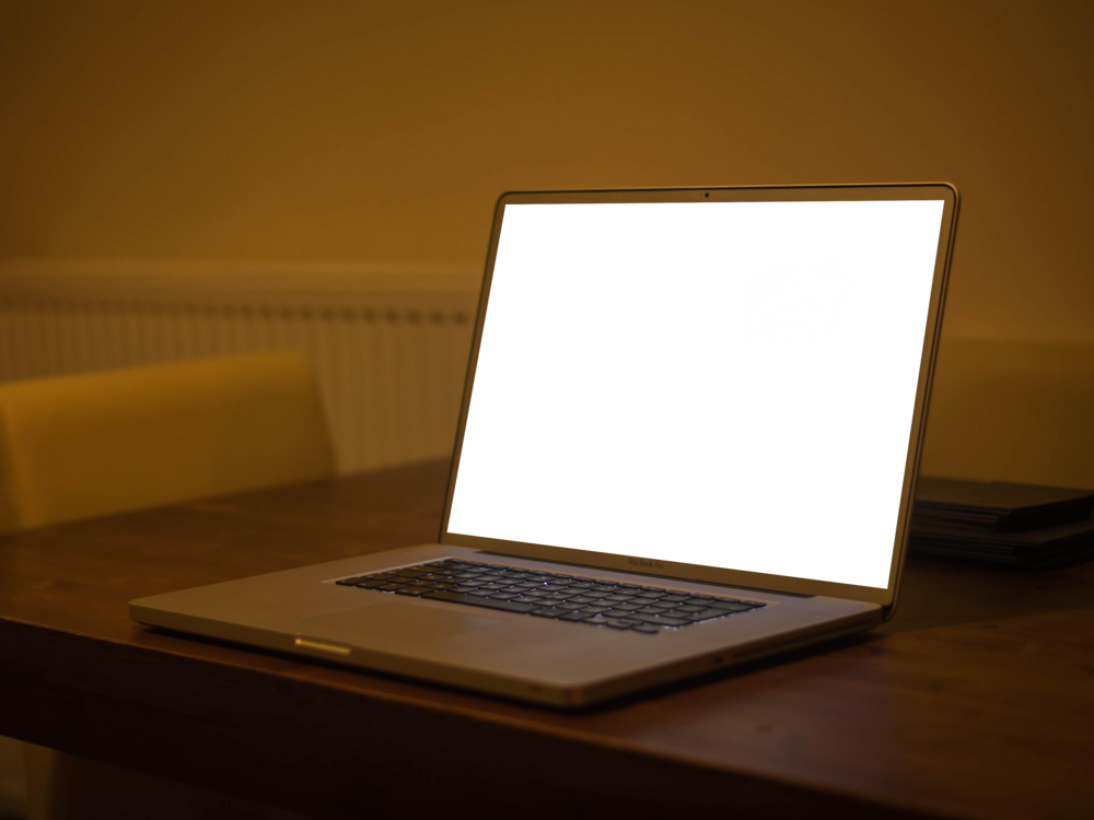 Laptop Mockup: adept laptop