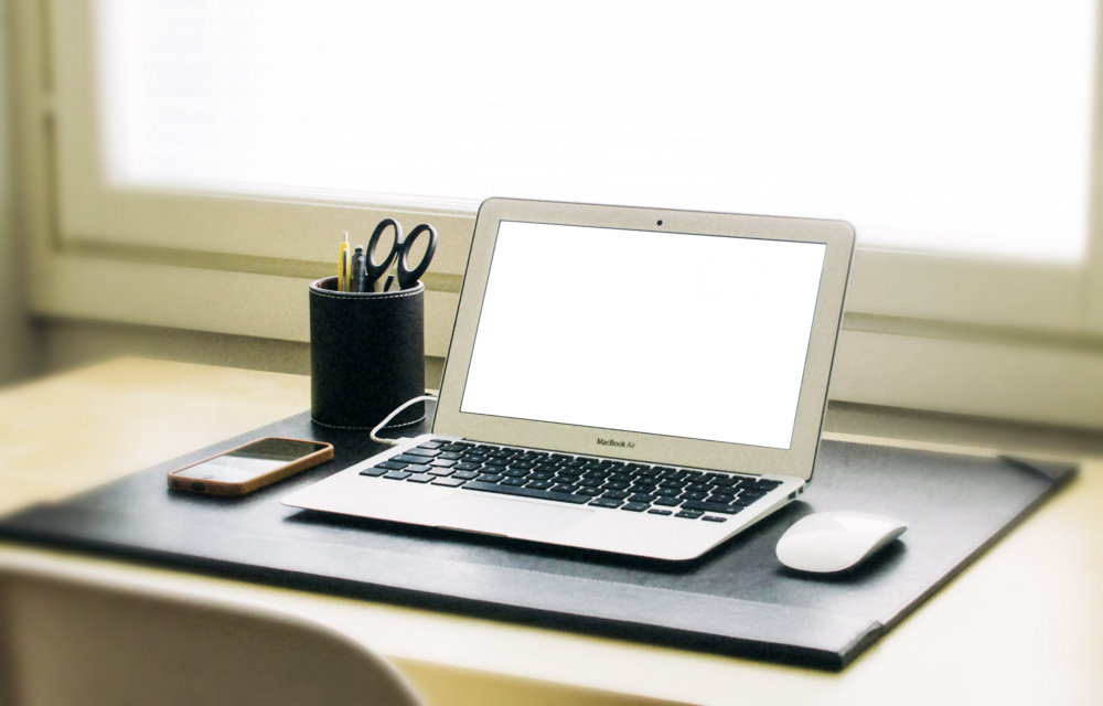 Laptop Mockup: devoted laptop