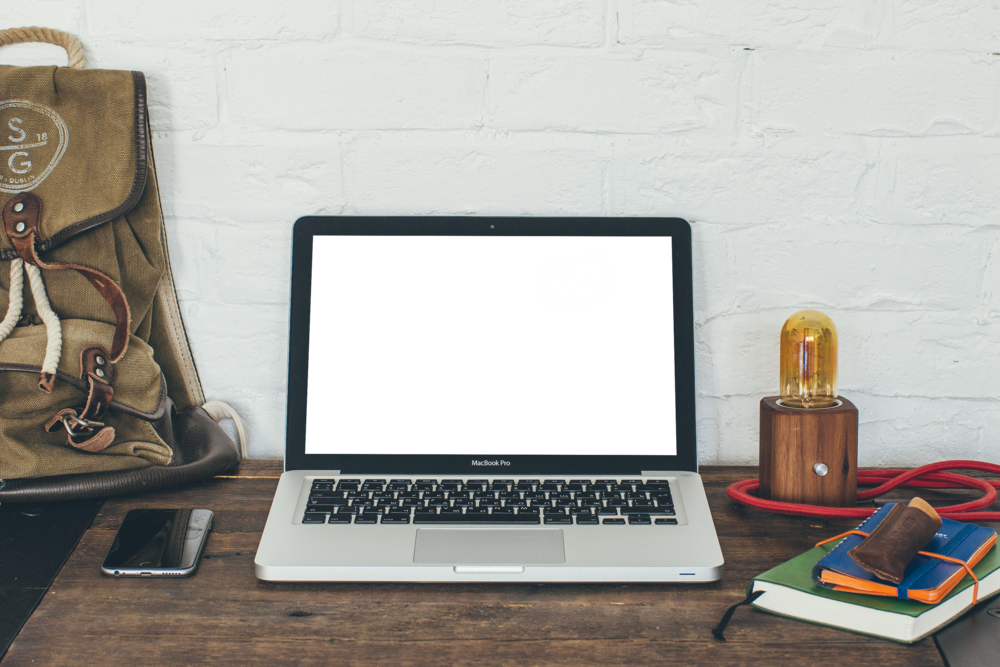 Laptop Mockup: foolhardy laptop