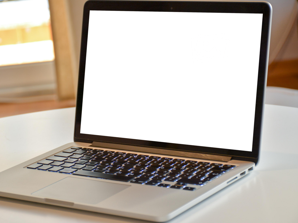 Laptop Mockup: impressionable laptop