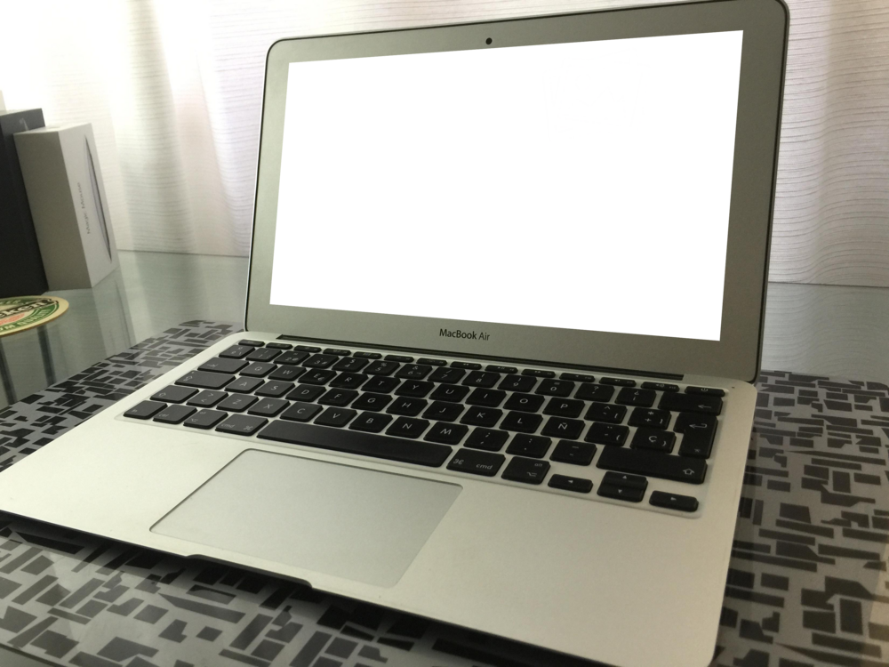 Laptop Mockup: jam packed laptop