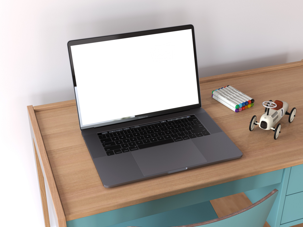 Laptop Mockup: kindly laptop