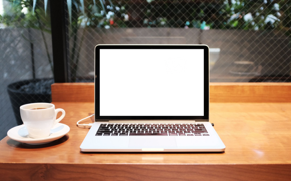 Laptop Mockup: sarcastic laptop