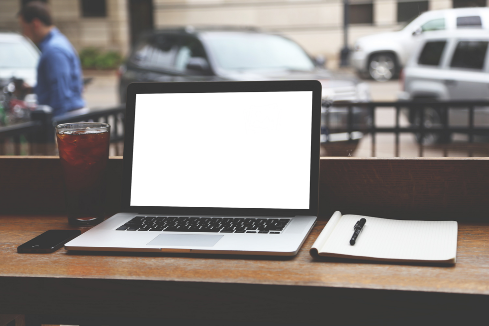 Laptop Mockup: wee laptop