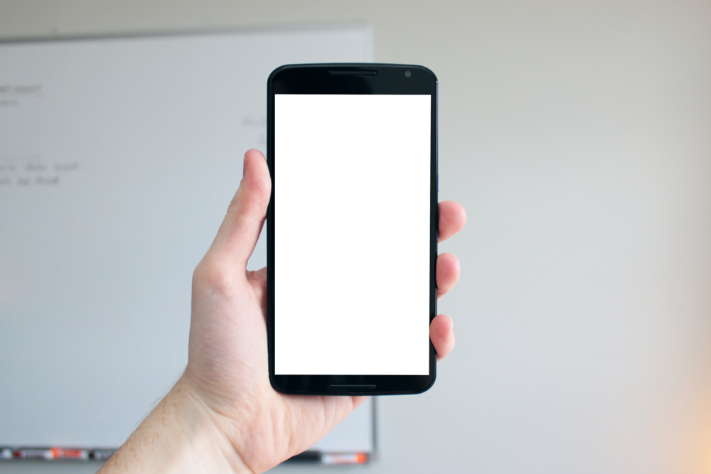 Mobile Mockup: overdue mobile