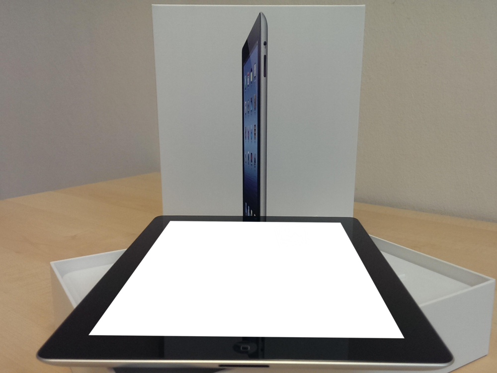 Tablet Mockup: insecure tablet