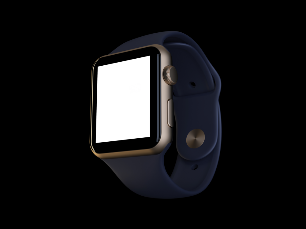 Watch Mockup: sandy watch